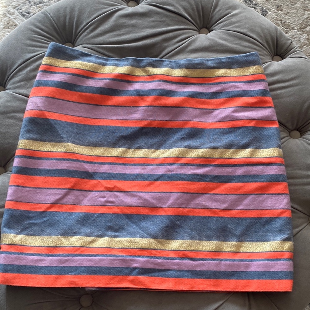 J crew mini skirt